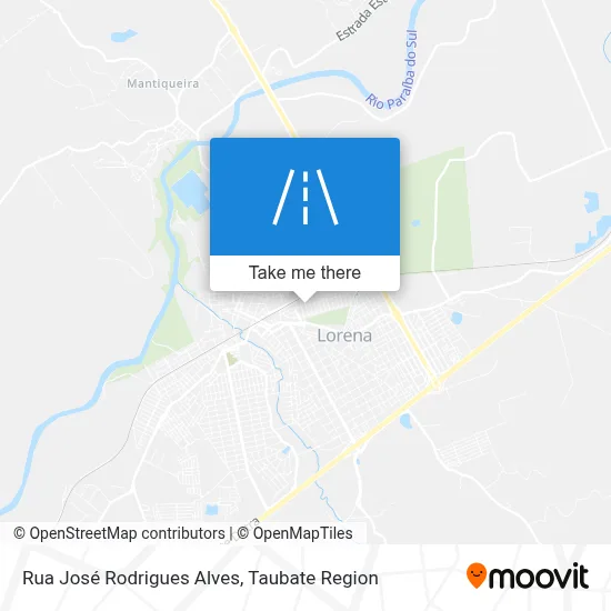 Rua José Rodrigues Alves map