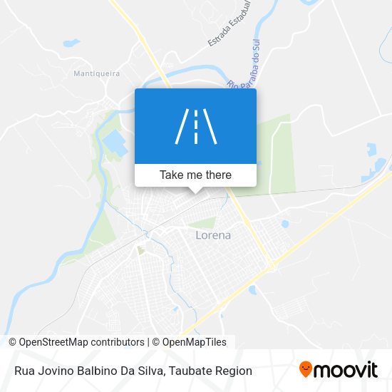 Rua Jovino Balbino Da Silva map