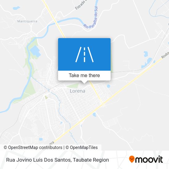Rua Jovino Luís Dos Santos map