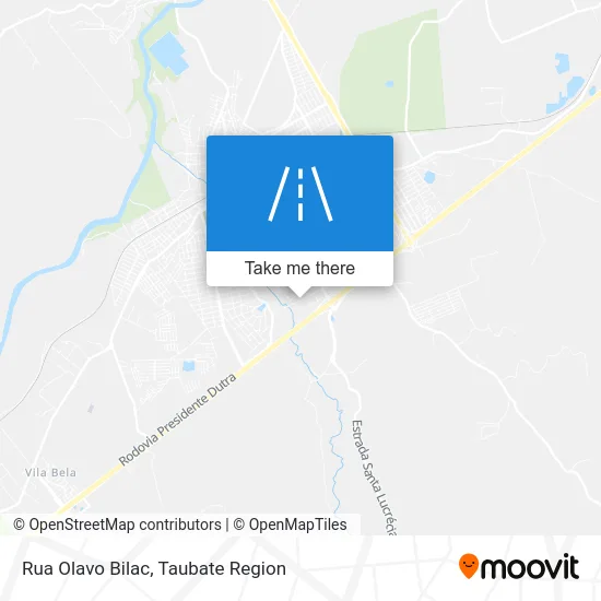 Rua Olavo Bilac map
