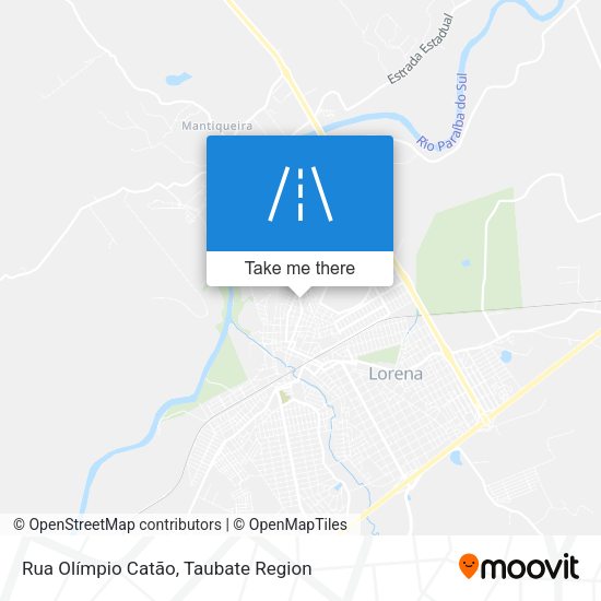 Rua Olímpio Catão map