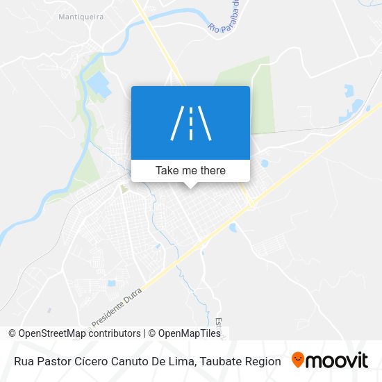 Rua Pastor Cícero Canuto De Lima map