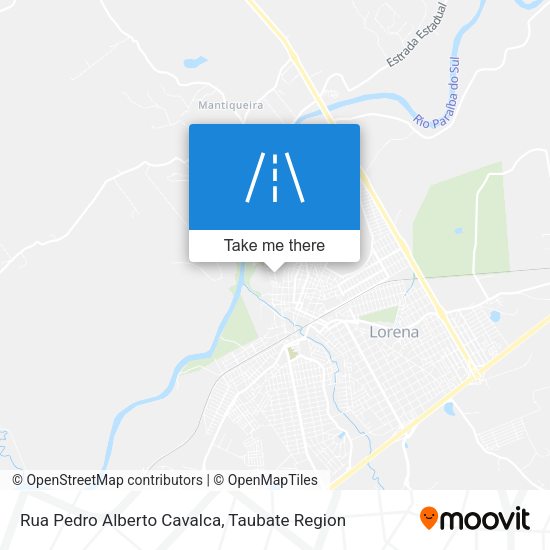 Rua Pedro Alberto Cavalca map