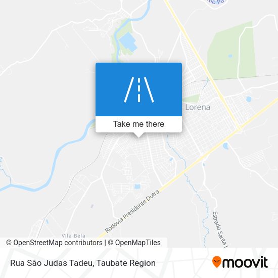 Rua São Judas Tadeu map