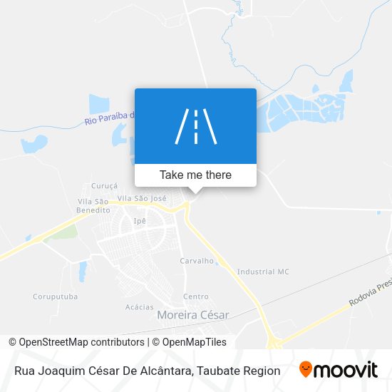 Rua Joaquim César De Alcântara map