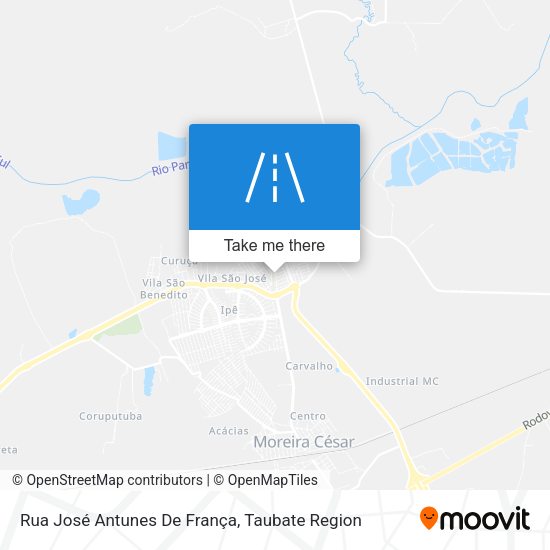 Rua José Antunes De França map