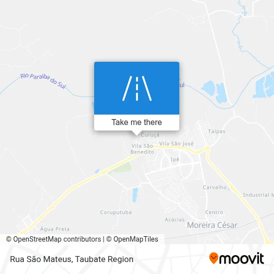 Rua São Mateus map
