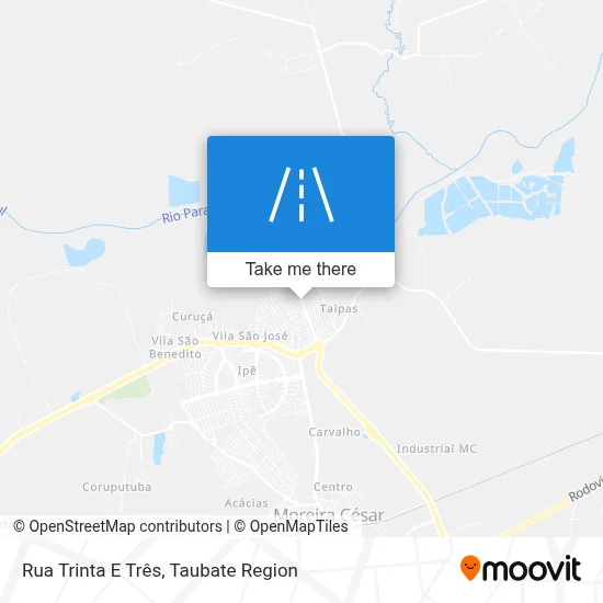 Rua Trinta E Três map