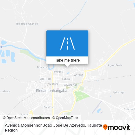 Avenida Monsenhor João José De Azevedo map