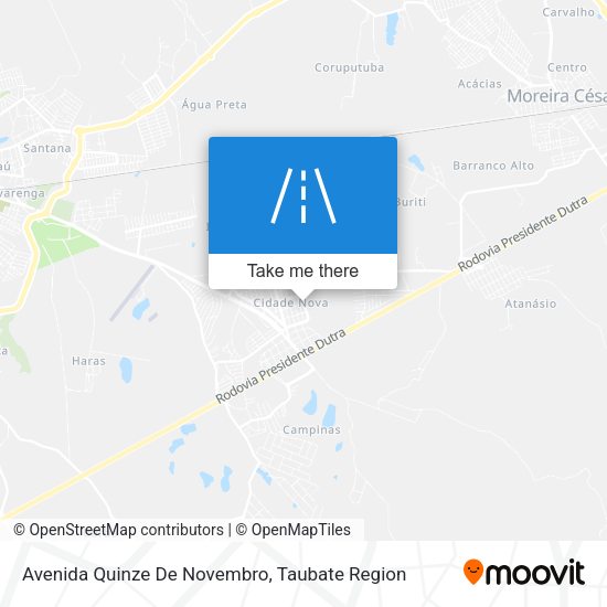 Avenida Quinze De Novembro map