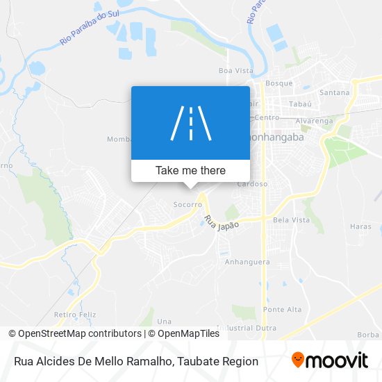 Rua Alcides De Mello Ramalho map