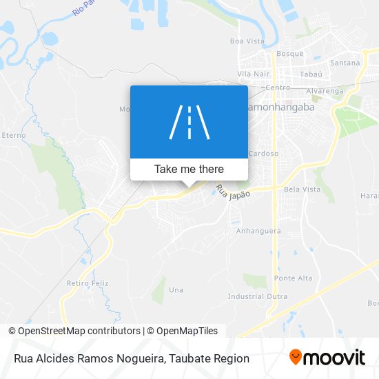 Mapa Rua Alcides Ramos Nogueira