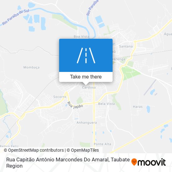 Rua Capitão Antônio Marcondes Do Amaral map