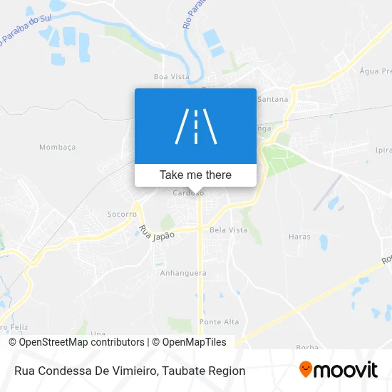 Rua Condessa De Vimieiro map