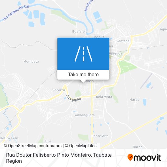 Rua Doutor Felisberto Pinto Monteiro map