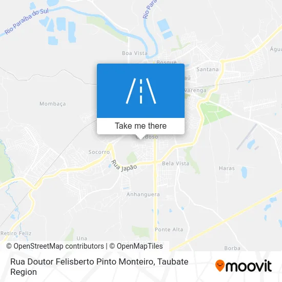 Rua Doutor Felisberto Pinto Monteiro map