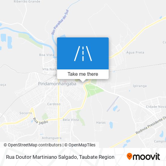 Rua Doutor Martiniano Salgado map