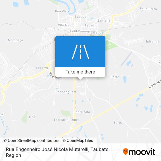Rua Engenheiro José Nicola Mutarelli map