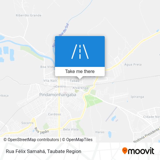 Rua Félix Samahá map