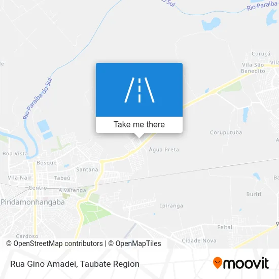 Rua Gino Amadei map