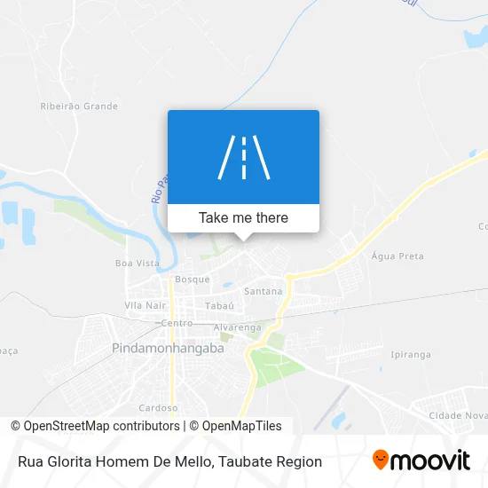 Rua Glorita Homem De Mello map