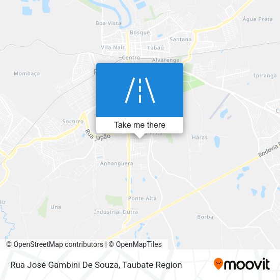 Rua José Gambini De Souza map