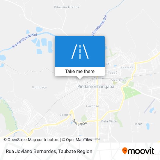 Rua Joviano Bernardes map