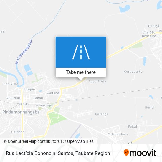 Rua Lectícia Bononcini Santos map