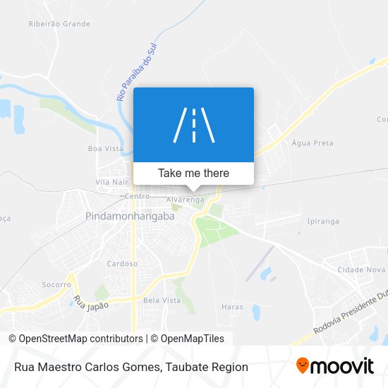 Rua Maestro Carlos Gomes map