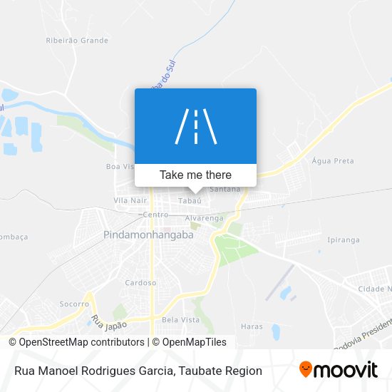 Rua Manoel Rodrigues Garcia map