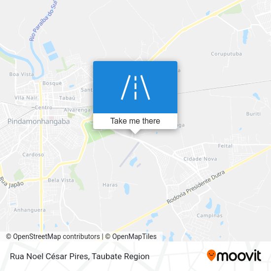 Rua Noel César Pires map