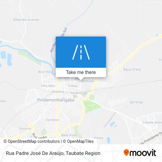 Rua Padre José De Araújo map