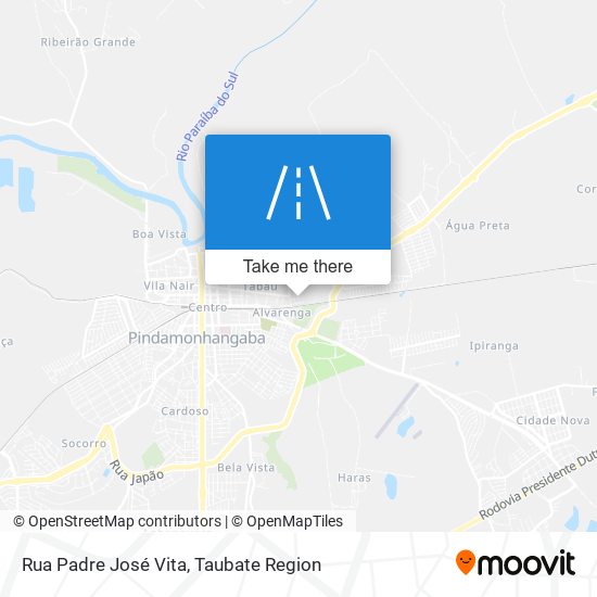 Rua Padre José Vita map