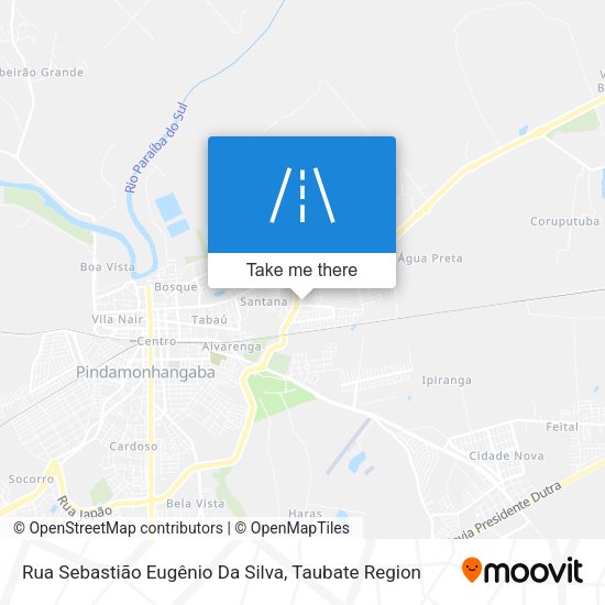 Rua Sebastião Eugênio Da Silva map