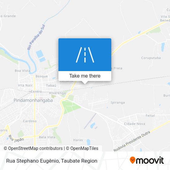Rua Stephano Eugênio map