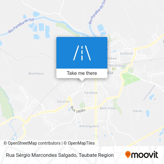 Rua Sérgio Marcondes Salgado map