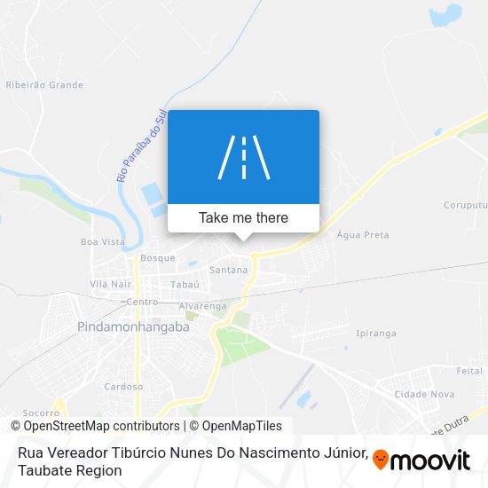 Rua Vereador Tibúrcio Nunes Do Nascimento Júnior map