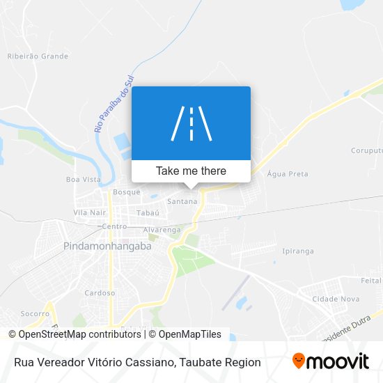 Rua Vereador Vitório Cassiano map