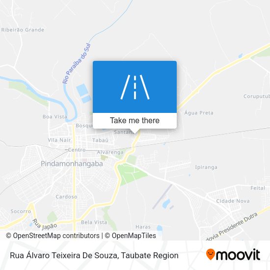 Rua Álvaro Teixeira De Souza map