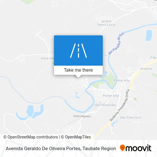 Avenida Geraldo De Oliveira Portes map