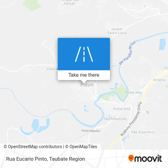 Rua Eucario Pinto map