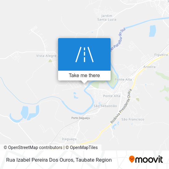 Rua Izabel Pereira Dos Ouros map