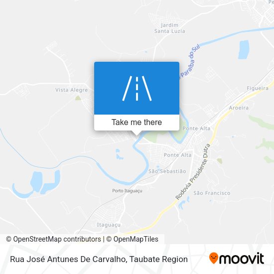 Rua José Antunes De Carvalho map