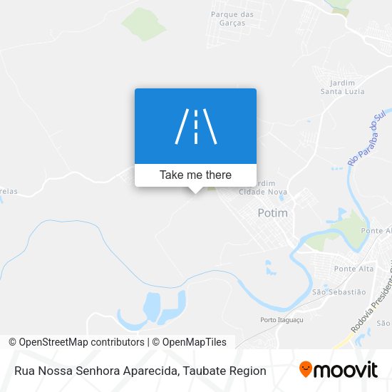Rua Nossa Senhora Aparecida map