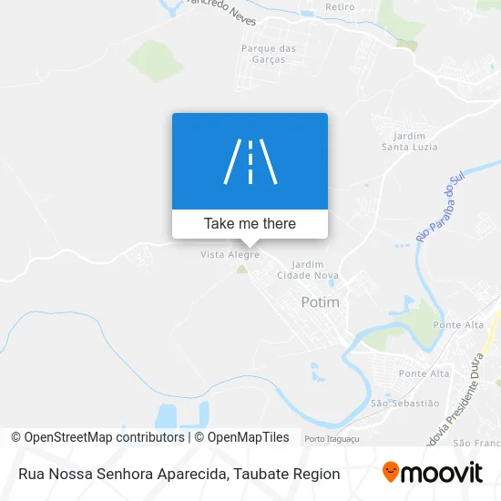 Rua Nossa Senhora Aparecida map