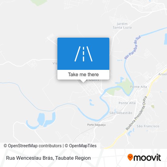 Rua Wenceslau Brás map