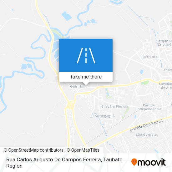 Rua Carlos Augusto De Campos Ferreira map