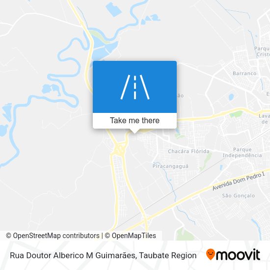 Rua Doutor Alberico M Guimarães map