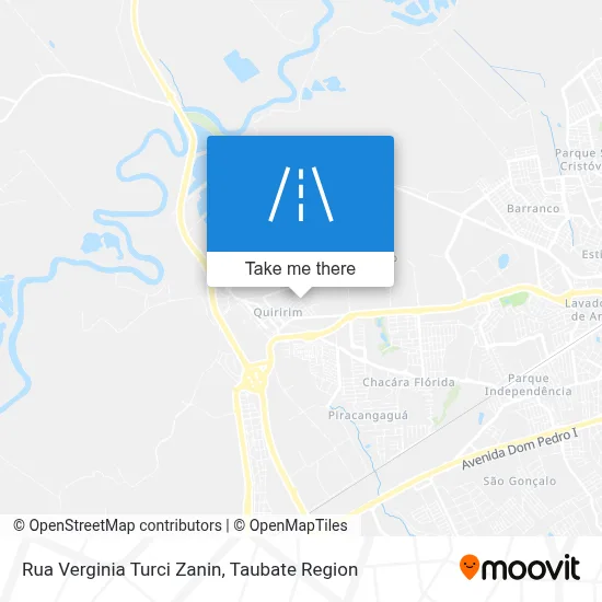 Rua Verginia Turci Zanin map