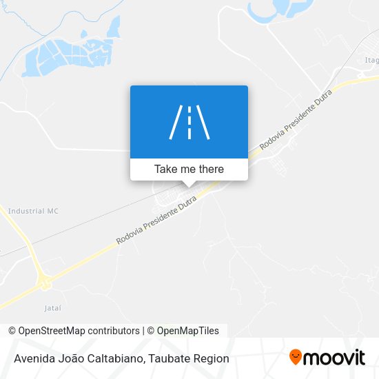 Avenida João Caltabiano map